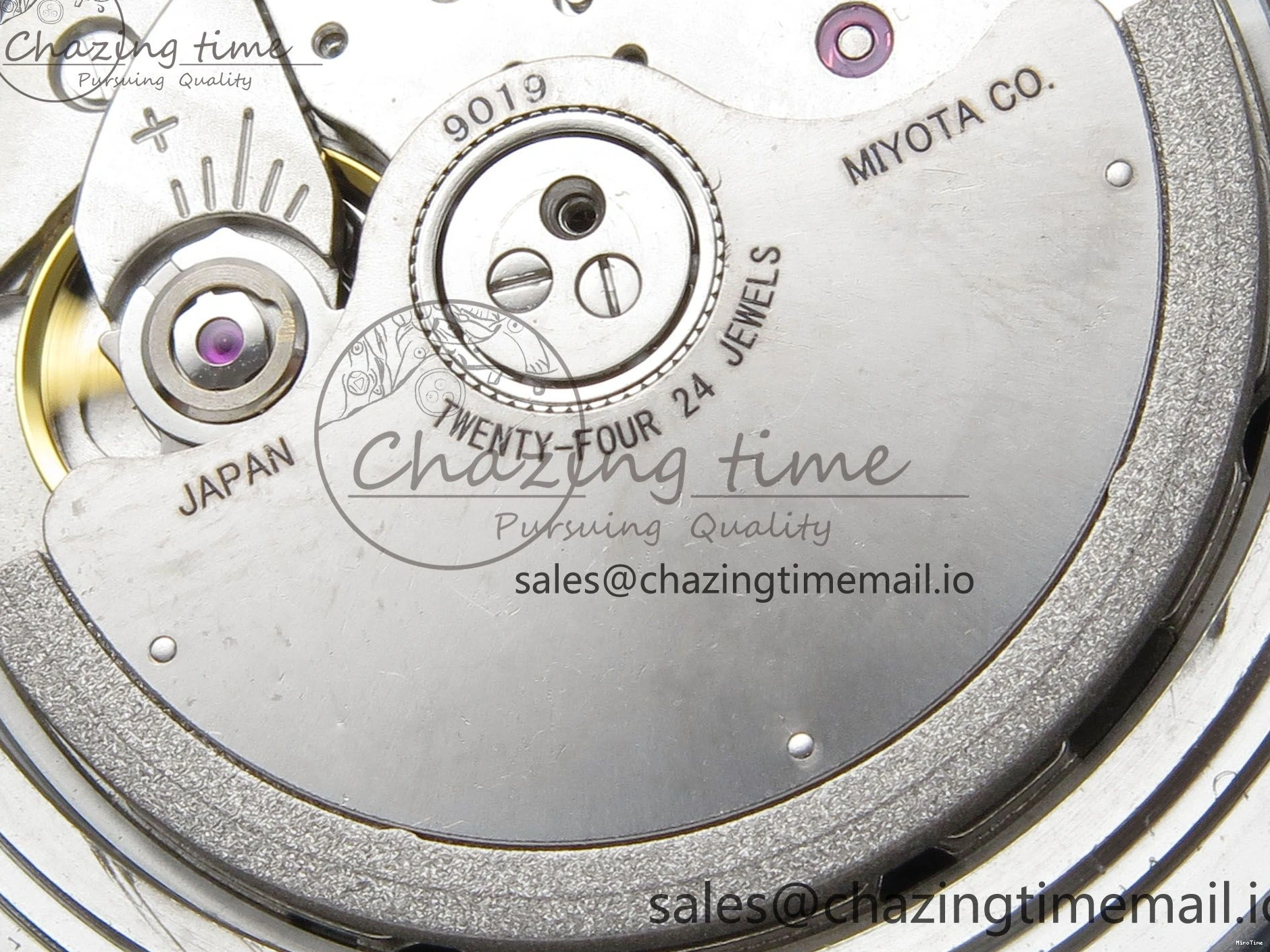 MIROTIME 0419 Pilot Mark XX BLSF 1:1 Best Edition Black Blue Dial on Blue Rubber Strap MIYOTA Sleek 6989